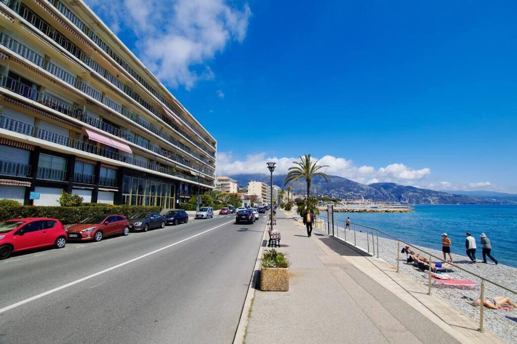 French Riviera: Seafront Apt & Pool Near Monaco Roquebrune-Cap-Martin Exterior foto