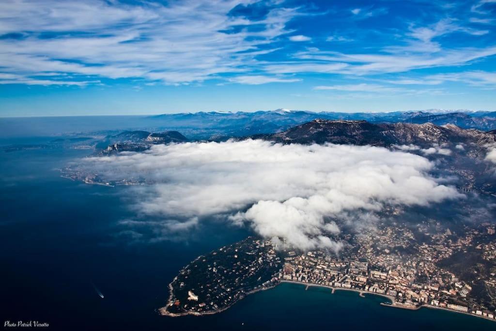 French Riviera: Seafront Apt & Pool Near Monaco Roquebrune-Cap-Martin Exterior foto